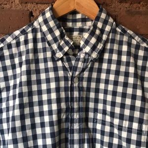 J. Crew plaid shirt